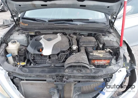 2012 Hyundai Sonata Se 2.0T z USA, uszkodzony, nr VIN 5NPEC4AB6CH464096